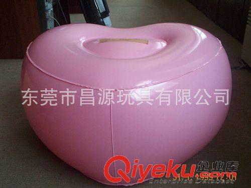 PVC充氣凳子 生產環保pvc充氣長方凳子  吹氣凳子