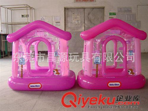 PVC充氣床 pvc充氣跳床 吹氣跳動床 小孩水上跳床原始圖片3