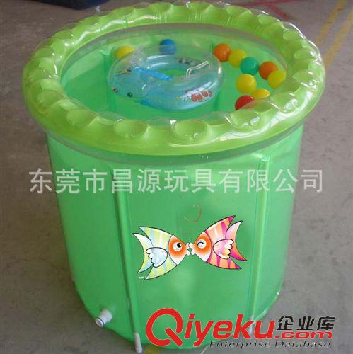 PVC充氣水池 環保pvc充氣兒童水池 吹氣兒童水池 兩圈水池 夾網水池