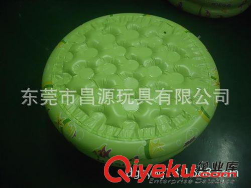 PVC充氣水池 環保pvc充氣兒童水池 吹氣兒童水池 兩圈水池 夾網水池原始圖片2