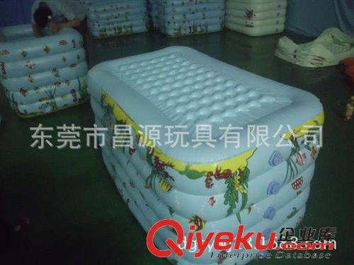 PVC充氣水池 廠家生產高標準 pvc充氣游泳支架水池  吹氣嬰兒游泳支架水池