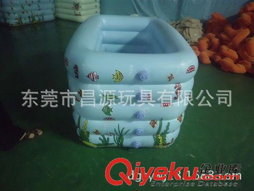 PVC充氣水池 環保加厚pvc充氣水池  吹氣水池   嬰兒水池原始圖片2