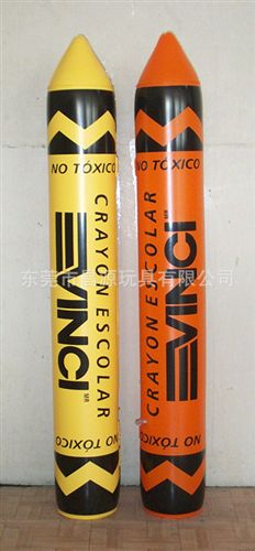 PVC充氣玩具 專業(yè)廠家生產(chǎn)充氣筆 PVC充氣筆 廣告模型充氣筆 待客訂制充氣筆