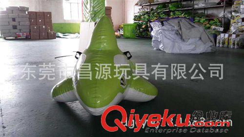 PVC充氣座騎座 工廠生產(chǎn)pvc充氣鱷魚坐騎 鯨魚座騎  充氣鯊魚騎座原始圖片2