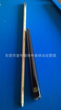 臺(tái)球配件系列 廠家大量　　批發(fā)優(yōu)質(zhì)雙節(jié)相木臺(tái)球桿原始圖片2