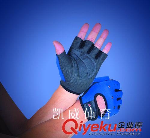 凱威運(yùn)動(dòng)手套護(hù)手掌 凱威0606駕駛/運(yùn)動(dòng)手套 防滑手掌護(hù)套 自行車(chē)攀巖健美半指手套原始圖片2