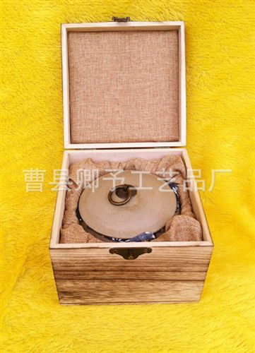 精品推薦 木質鐵壺盒松木鐵壺盒廠家直銷木制鐵壺盒原始圖片3