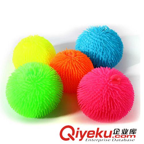 發(fā)光發(fā)泄玩具 新品兒童發(fā)光玩具毛毛球香味卡通閃光毛毛球發(fā)泄球 地攤玩玩具
