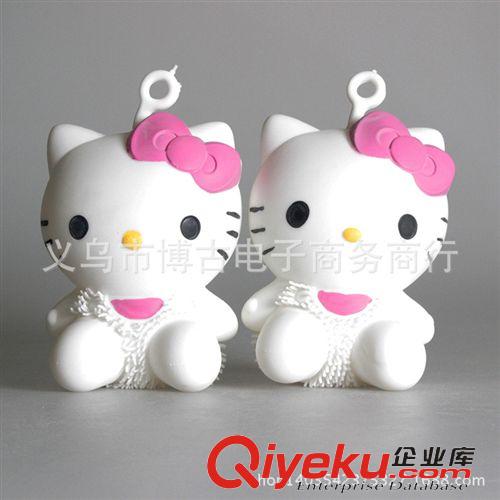 發光發泄玩具 新品兒童發光玩具KT貓香味卡通閃光毛毛球發泄球 地攤玩玩具原始圖片3
