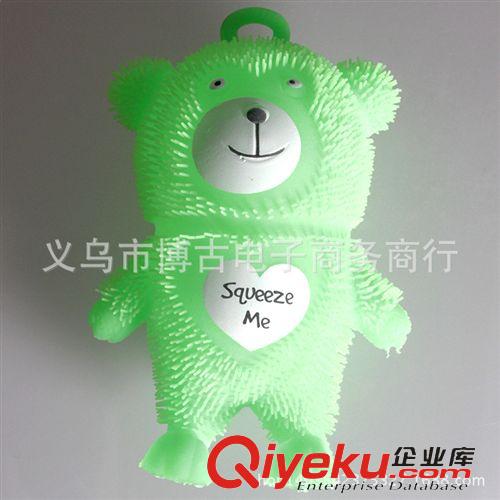 發(fā)光發(fā)泄玩具 超能陸戰(zhàn)隊 大白發(fā) 中號光閃光毛毛球地攤熱賣兒童軟膠玩具發(fā)泄球