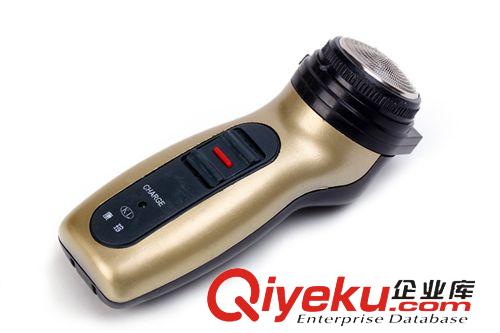 家居百貨 充電電動剃須刀 刮胡刀 貴氣金色 電動刮胡刀 貼合下巴 帶推剪原始圖片3