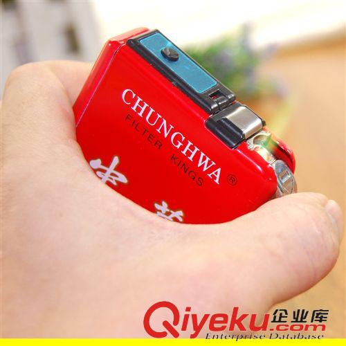 家居百貨 中華盒 金屬煙盒 自動彈煙 帶打火機(中華) 時尚 廠家直銷原始圖片3