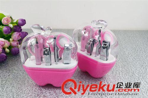 家居百貨 蘋果九件套指甲鉗套裝 美容美甲指甲剪套裝 低價批發 禮品原始圖片2