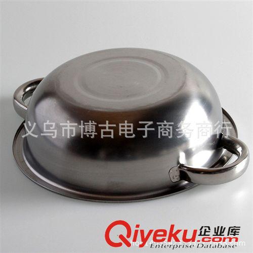 戶外用品 24cm清心湯鍋 供應(yīng)優(yōu)質(zhì)不銹鋼湯鍋弧型鍋電磁爐煤爐通用家居必備原始圖片3