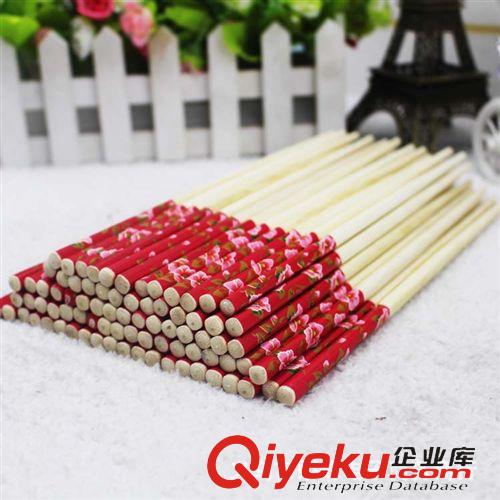 廚房用品 酒店筷子家用花筷 印花筷大包筷子十元店貨源原始圖片2