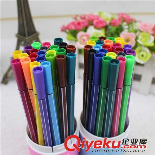 文體用品 兒童繪畫彩筆 24色彩筆 文具店貨源原始圖片3