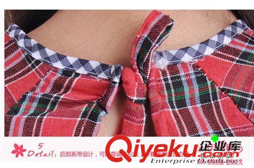 每月新品 純棉格成人罩衣 小兔雙兜帶袖圍裙 9.9 十元店貨源 義烏百貨批發原始圖片3