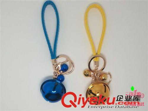鑰匙扣 義烏精品批發(fā) 韓版創(chuàng)意 可愛大鈴鐺鑰匙扣 精美裝飾 十元店貨源原始圖片2