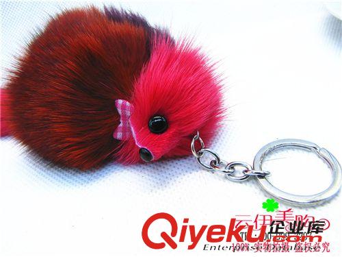 鑰匙扣 熱銷款毛絨鑰匙扣 狐貍 包扣 掛件  十元店貨源百貨 義烏精品批發(fā)原始圖片3