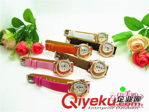 手表、戒子表、懷表、護(hù)士表 新款夜光指針情侶手表鋼帶手表 9.9 十元店貨源百貨義烏手表批發(fā)