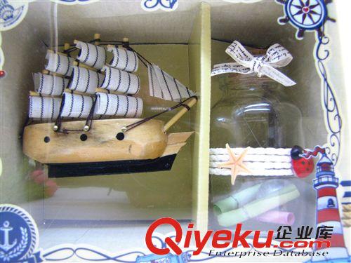 禮品工藝品 爆款一帆風(fēng)順帶燈許愿瓶2件套禮品工藝品十元店貨源義烏精品批發(fā)原始圖片2