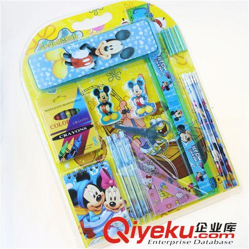 玩具、毛絨玩具 塑封 內(nèi)搭配多款學(xué)習(xí)用品套裝文具筆 9.9 十元店貨源 百貨批發(fā)原始圖片3