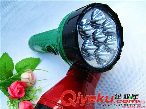 大小手電筒、臺燈 LED充電手電筒強光小手電家庭應急照明燈具十元店9.9店貨源百貨