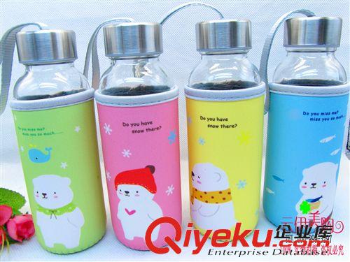 水杯 精品玻璃杯中號水杯 有濾網品茗方便 十元店貨源 義烏精品批發