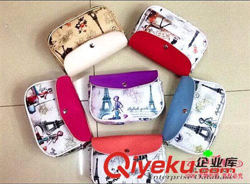 包類 波點(diǎn)橢圓蕾絲蝴蝶化妝包 新款花邊韓版化妝包 手提包十元店貨源