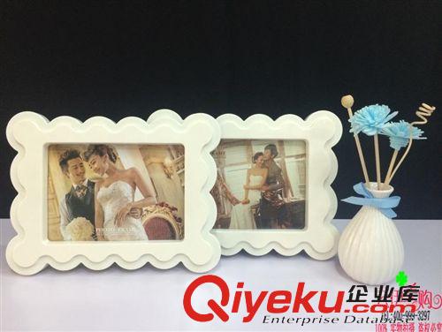 相框、相冊 工藝品批發(fā) 7寸塑料相框 橫豎混款 簡約典雅 十元店貨源原始圖片3