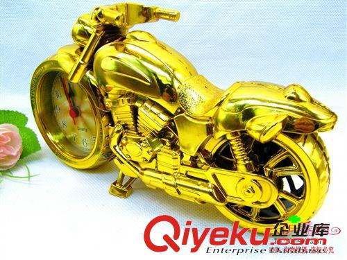 鐘表 仿古摩托車鬧鐘家居擺件 靜音表學生禮品 9.9十元店貨源義烏批發(fā)