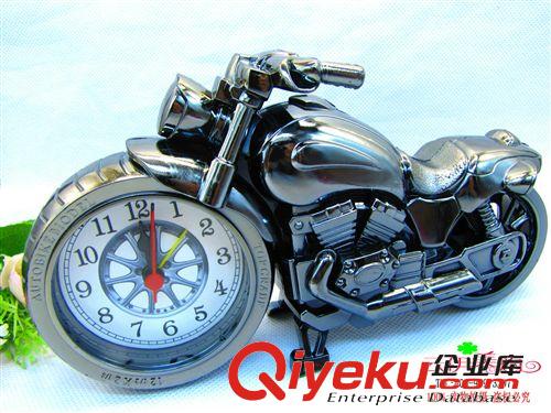 鐘表 仿古摩托車鬧鐘家居擺件 靜音表學生禮品 9.9十元店貨源義烏批發(fā)原始圖片2