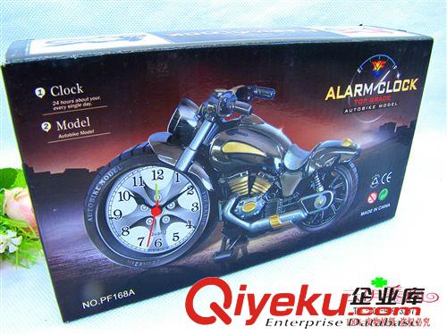 鐘表 仿古摩托車鬧鐘家居擺件 靜音表學生禮品 9.9十元店貨源義烏批發(fā)原始圖片3