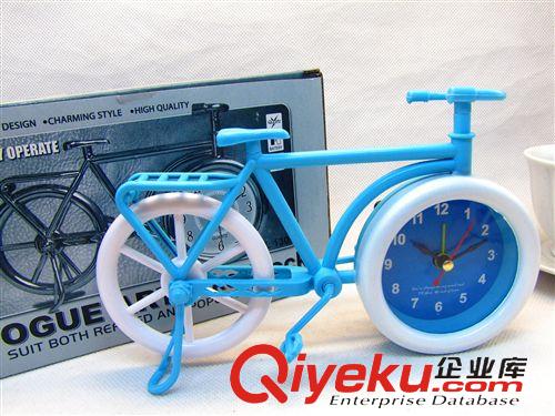 鐘表 新品創(chuàng)意鬧鐘復(fù)古自行車模型鐘表學(xué)生鬧鐘十元店貨源義烏批發(fā)原始圖片2