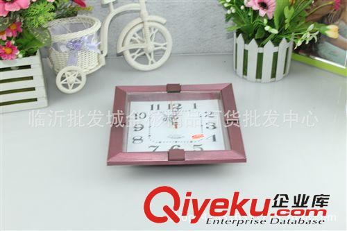 5元店貨源 方形創(chuàng)意鐘表 時尚家居鐘表10元店貨源日用百貨批發(fā)原始圖片2