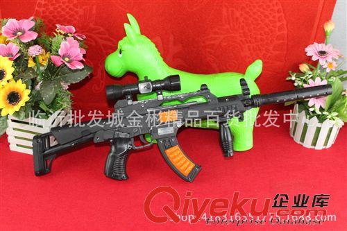 兒童玩具 兒童發(fā)聲玩具 大號(hào)沖鋒槍玩具店貨運(yùn)10元店地?cái)偱l(fā)原始圖片2