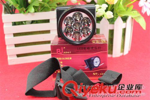 工藝禮品 野營釣魚用LED充電式頭燈 10元店貨源垂釣頭燈批發(fā)配貨原始圖片3