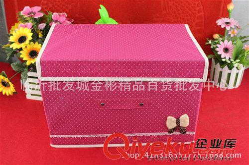 工藝禮品 大號收納箱 38cm無紡布收納箱家居日用百貨10元店地攤貨源批發原始圖片3