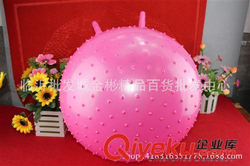 體育用品 兒童大號玩具跳跳球 充氣羊角球10元店貨源玩具批發(fā)