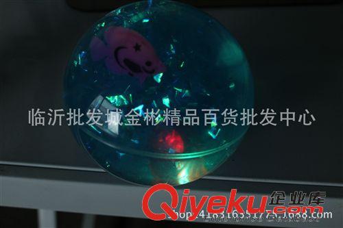 體育用品 大款閃光彈力球 水晶球9元9貨源批發地攤趕集熱賣貨源