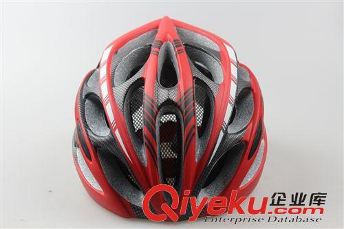 騎行頭盔 H-CC專利啞光帶燈頭盔自行車頭盔騎行頭盔一體成型山地公路頭盔原始圖片2