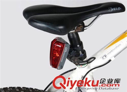 自行車警示燈 青蛙燈 尾燈 山地公路自行車激光尾燈5led平行線激光鐳射尾燈死飛配件騎行裝備原始圖片3