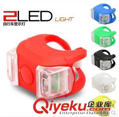 自行車警示燈 青蛙燈 尾燈 {zx1}款 第六代雙眼青蛙燈 平衡車童車硅膠警示燈 自行車尾燈 配件原始圖片2