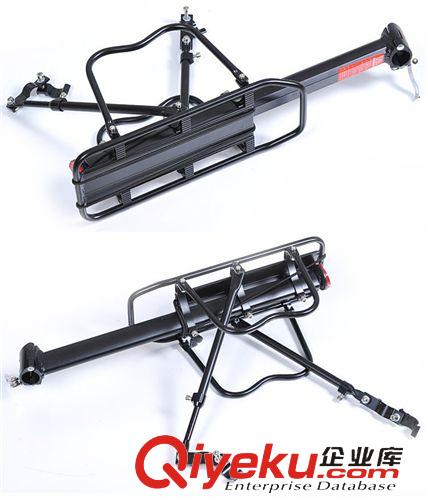 單車配件 批發(fā) 快拆式自行車貨架 山地車貨架 鋁合金通用后貨架可載人后座原始圖片3