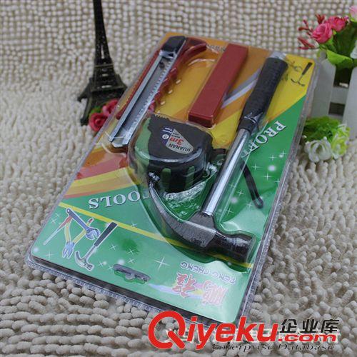 五金工具 【10元店貨源】五金工具 組合工具套裝 家用五金 釘錘3米尺套裝原始圖片2