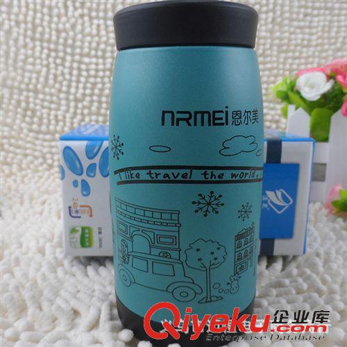 杯子 廠家直銷 可印logo 不銹鋼保溫杯 新款大肚杯 韓版時尚保溫杯原始圖片2