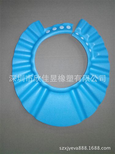家居/玩具禮品/帽子 雙十一廠家促銷限量浴帽洗頭帽 高彈材質(zhì) 可調(diào)節(jié)寶寶洗頭帽子原始圖片3