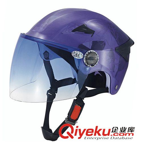 頭盔專區 正品愛得樂摩托車頭盔電動車清涼透氣太空盔時尚中覆式半盔批發原始圖片3