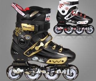 溜冰鞋inline skates 15年新款金剛系列gd成人專業(yè)平花鞋 輪滑鞋 成人滑輪鞋 男女款