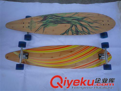 滑板 廠家直銷longboard 四輪 加長公路滑板  竹子雙面印刷